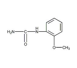 N-(邻甲氧基苯基)脲结构式