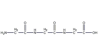 三甘氨酸结构式