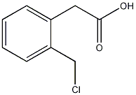 2-(氯甲基)苯基醋酸结构式