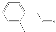 邻甲基苯乙腈结构式