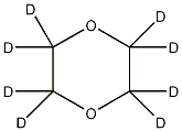 1,4-二噁烷-d8结构式