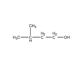 3-甲基-1-丁醇结构式