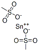 甲磺酸锡(II)结构式