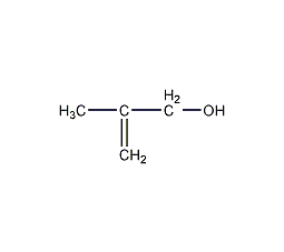 β-甲基烯丙醇结构式