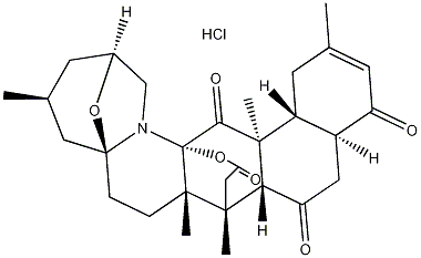 Norzoanthamine Hydrochloride结构式