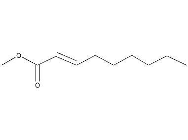 2-壬烯酸甲酯结构式