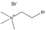 (2-溴甲基)三甲基溴化铵结构式