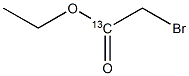溴乙酸乙酯-1-13C结构式