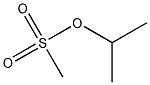 甲磺酸异丙酯结构式