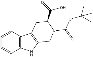 萘丙氨酸-1,2,3,4-四氢咔啉-3-羧酸结构式