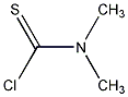 N,N-二甲基氨基硫代甲酰氯结构式