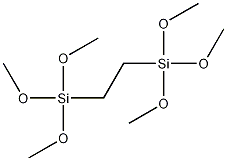 1,2-双三甲氧基硅基乙烷结构式