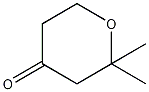 2,2-二甲基四氢吡喃酮结构式