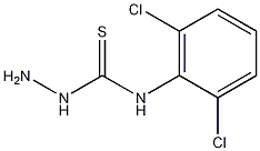 4-(2,6-二氯苯)-3-氨基硫脲结构式