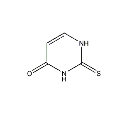 2-硫脲嘧啶结构式