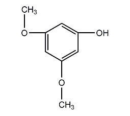 3,5-二甲氧基苯酚结构式