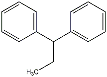 1,1-二苯基丙烷结构式