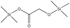 三甲基甲硅烷氧基乙酸三甲基甲硅烷酯结构式