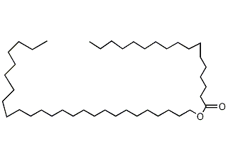 十七(烷)酸二十六烷酯结构式