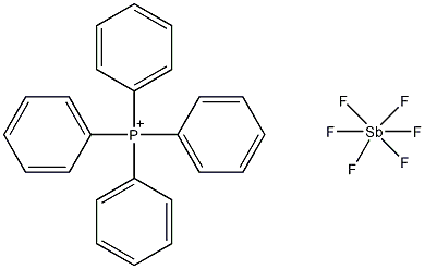 六氟锑酸四苯基磷结构式
