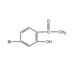 4-溴-2-羟基苯乙酮结构式