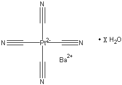 Barium tetracyanoplatinate(II) hydrate