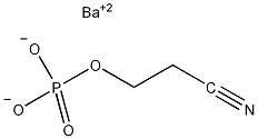 2-氰乙基磷酸钡二水结构式