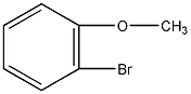2-溴苯甲醚结构式