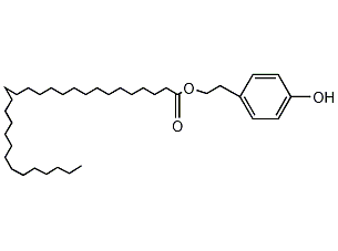 二十九酸对羟基苯乙酯结构式