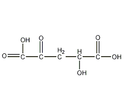 DL-对羟基-2-酮戊二酸结构式
