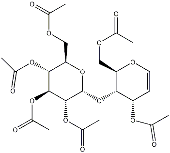 Hexa-O-acetyl-maltal结构式