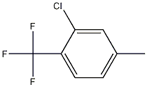 2-氯-4-甲基三氟甲苯结构式