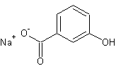 3-羟基苯甲酸钠结构式