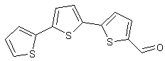 2,2':5',2''-三噻吩-5-甲醛结构式