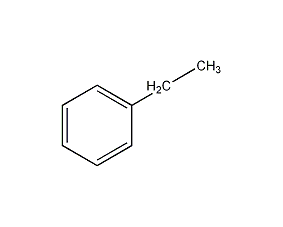 乙苯的质谱图甲基的质谱峰可以区分乙苯(正丙苯)和异丙苯:周围氢原子