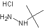 叔丁基肼盐酸盐结构式