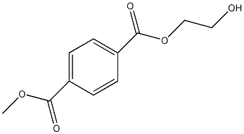 2-羟乙基甲基对苯二甲酸酯结构式