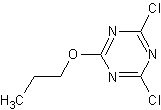 2,4-Dichloro-6-n-propoxy-1,3,5-triazine