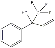 1,1,1-三氟-2-苯基-3-丁烯-2-醇结构式