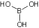 硼酸结构式