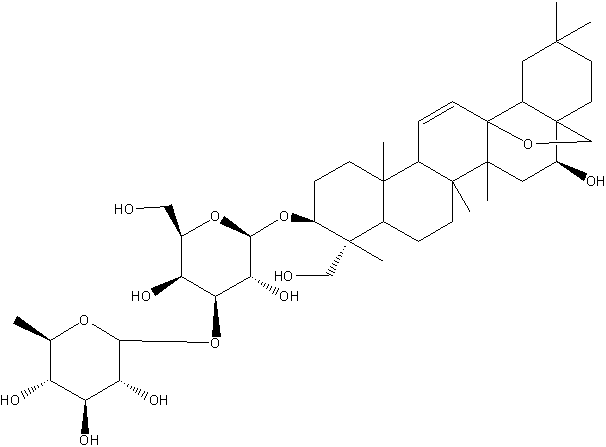 柴胡皂苷a结构式