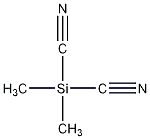二氰基二甲基硅烷结构式