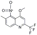 4-Methoxy-6-methyl-5-nitro-2-(trifluoromethyl)quinoline