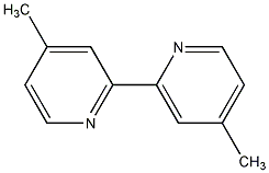 4,4'-二甲基-2,2'-联吡啶结构式