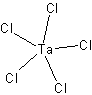 氯化钽结构式