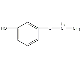 3-乙氧基苯酚结构式