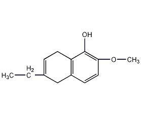 6-乙基邻甲氧基苯酚结构式