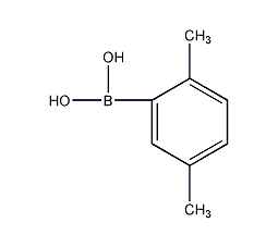 2,5-二甲苯基硼酸结构式