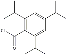 2,4,6-三异丙基苯甲酰氯结构式