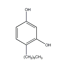 4-己基间苯二酚结构式